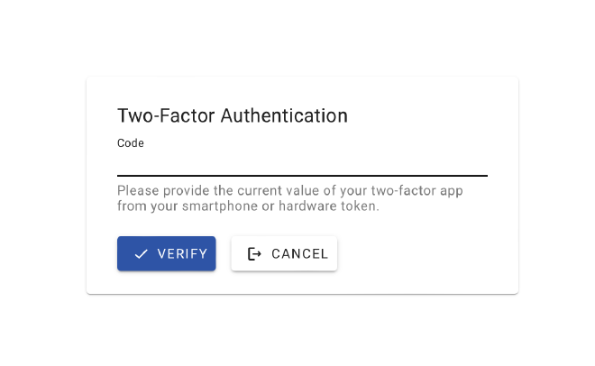 2FA Prompt